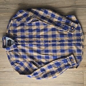 Scotch & Soda Brushed Cotton Plaid Button Down